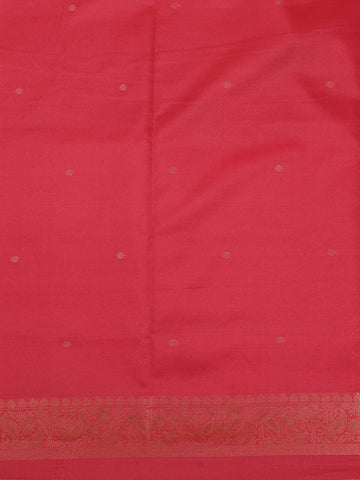 Leaf Green Semi Silk Stripes And Floral Printed Saree - Diadem