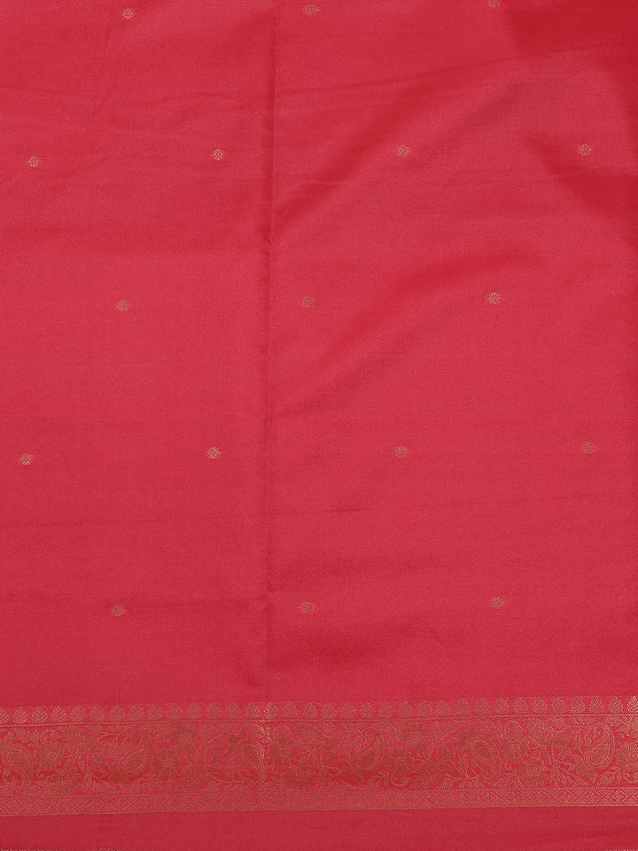 Leaf Green Semi Silk Stripes And Floral Printed Saree - Diadem