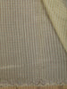 Lemon Yellow Checked Zari Woven Design Pure Tussar Saree with Designer Border
