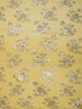 Lemon Yellow Heavy Sequins Embroidered Design Chiffon Fancy Saree