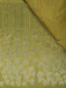 Lemon Yellow Solid Design Semi Tussar Saree