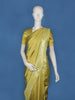 Lemon Yellow Solid Design Semi Tussar Saree