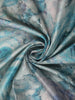 Light Blue Abstract Printed Design Semi Tussar Fancy Saree