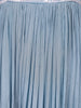 Light Blue Floral Design Crepe Gown