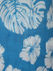 Light Blue Floral Printed Cotton Salwar Suit With Dupatta