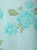 Light Blue Floral Vine Printed Design Cotton Straight Cut Salwar Suit