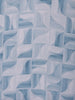 Light Blue Geometric Printed Kurta for Men - Diadem