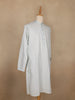 Light Blue Geometric Sequin Embroidered Cotton Kurta For Men