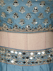 Light Blue Silver Zari Woven Design Banarasi Silk Designer Lehenga with Dupatta