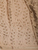 Light Brown Floral Vine Stone Embellished Design Satin Party Wear Saree with Designer Border
