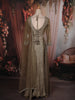 Light Brown Sequins and Beads Embroidered Design Textured Lehenga With Dupatta