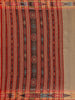 Light Brown Solid Design Tussar Silk Saree With Red Contrast Border