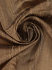 Light Brown Solid Design Tussar Silk Saree With Red Contrast Border