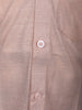 Light Copper Silk Dhoti With Matching Half Sleeve Shirt - Diadem