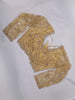 Light Golden Beige Heavy Sequins and Beads Embroidered Design Net Party Wear Saree with Stitched Designer Full Sleeve Blouse