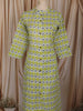 Light Green Abstract Printed Design Cotton Salwar Suit