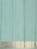 Light Green Floral Butta Woven Pure Kanchipuram Silk Saree With Zari Border