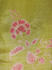 Light Green Floral Design Organza Salwar Suit