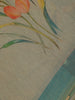 Light Green Floral Design Semi Tussar Saree