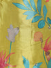 Light Green Floral Printed Design Crepe Palazzo Suit