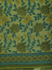 Light Green Floral Printed Design Karishma Cotton Saree