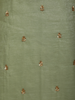 Light Green Floral Sequins And Beads Embroidered Design Organza Palazzo Suit with Dupatta