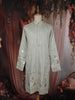 Light Green Floral Thread Embroidered Design Cotton Men's Kurta