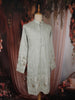 Light Green Floral Thread Embroidered Design Cotton Men's Kurta