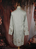 Light Green Floral Thread Embroidered Design Cotton Men's Kurta