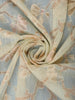 Light Green Floral Woven Design Pure Cotton Saree