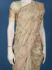 Light Green Floral Woven Design Pure Cotton Saree