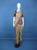 Light Green Floral Woven Pure Kanchipuram Silk Saree With Zari Border