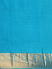Light Green Floral Woven Pure Kanchipuram Silk Saree with Zari Border