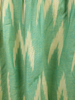 Light Green Ikat Printed Design Cotton Kurti