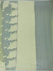 Light Green Leaf Motif Design Semi Tussar Saree