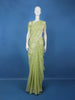 Light Green Leaf Motif Design Semi Tussar Saree