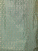 Light Green Silk Salwar Suit With Floral Embroidery