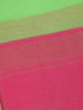 Light Green Solid Design Cotton Saree