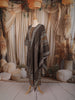 Light Grey Ajrakh Printed Design Cotton Straight Cut Salwar Suit with Dupatta