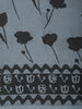 Light Grey Floral Vine Printed Design Cotton Casual Wear Saree