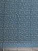 Light Grey Zigzag Sequin Embllishment Tussar Silk Saree - Diadem