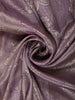 Light Lavender Floral Zari Woven Design Pure Banarasi Silk Saree with Designer Border