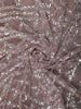Light Lavender Heavy Sequins Embroidered Design Net Party Wear Saree with Designer Border