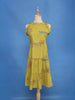 Light Olive Green Floral Design Cotton Kurti