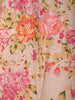 Light Peach Pink Floral Printed Design Cotton Straight Cut Salwar Suit with Matching Dupatta