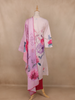 Light Pink Floral Design Cotton Salwar Suit