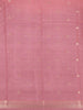 Light Pink Floral Design Semi Tussar Saree