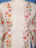 Light Pink Floral Designed Cotton Salwar Suit - Diadem