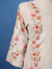 Light Pink Floral Designed Cotton Salwar Suit - Diadem