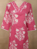Light Pink Floral Printed Design Cotton Salwar Suit with Dupatta